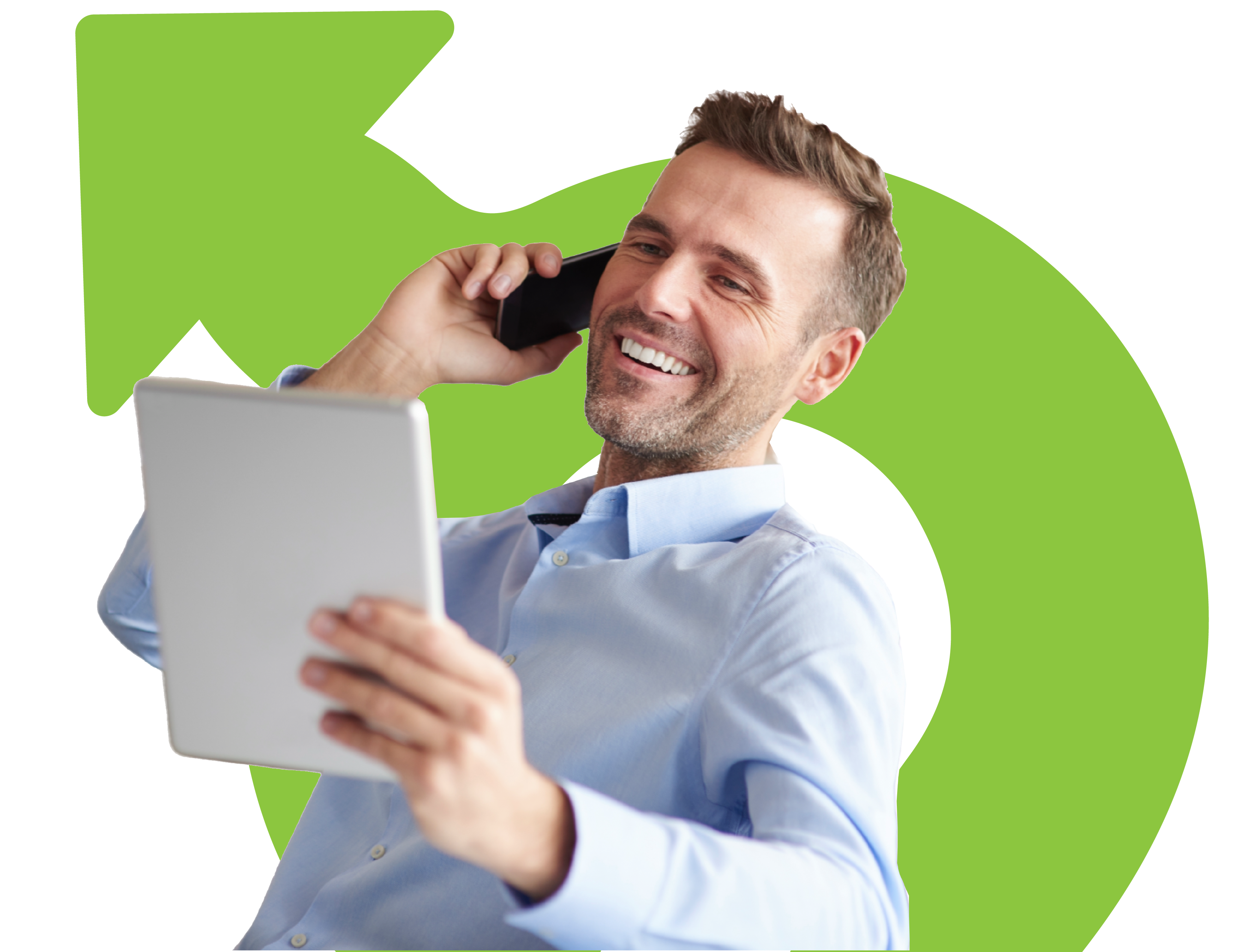 Panel de gestión de cuentas en uso